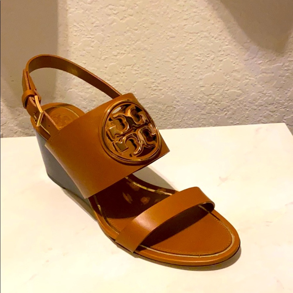 Metal Miller 65mm Wedge tan/Rose Gold